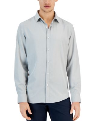 Alfani - Regular-Fit Heather Shirt