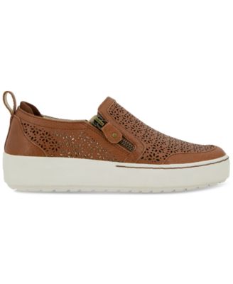 Women's July Wide Slip- On Zip Sneakers