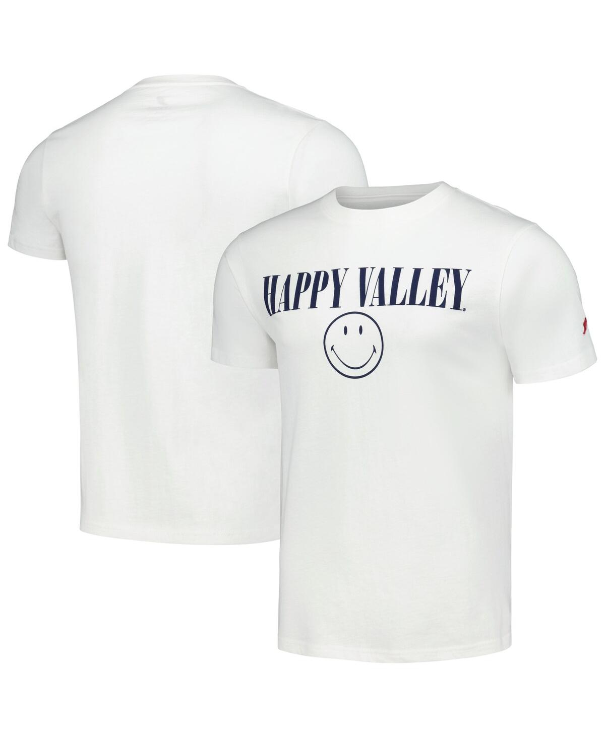Men's League Collegiate Wear White Penn State Nittany Lions Smiley All American T-shirt - White