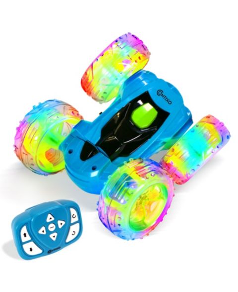 Детская игрушка Contixo Remote Control Car SC3 -Stunt Car Toy, 4WD Double Sided 360° Rotating RC -Blue