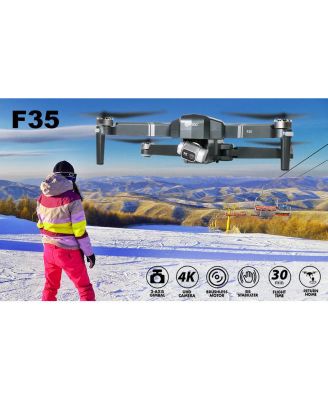 F35 GPS Drone -4K UHD Camera, 2-Axis Self stabilizing Gimbal, 5G WiFi FPV, RC Quadcopter Brushless Drone for Adults
