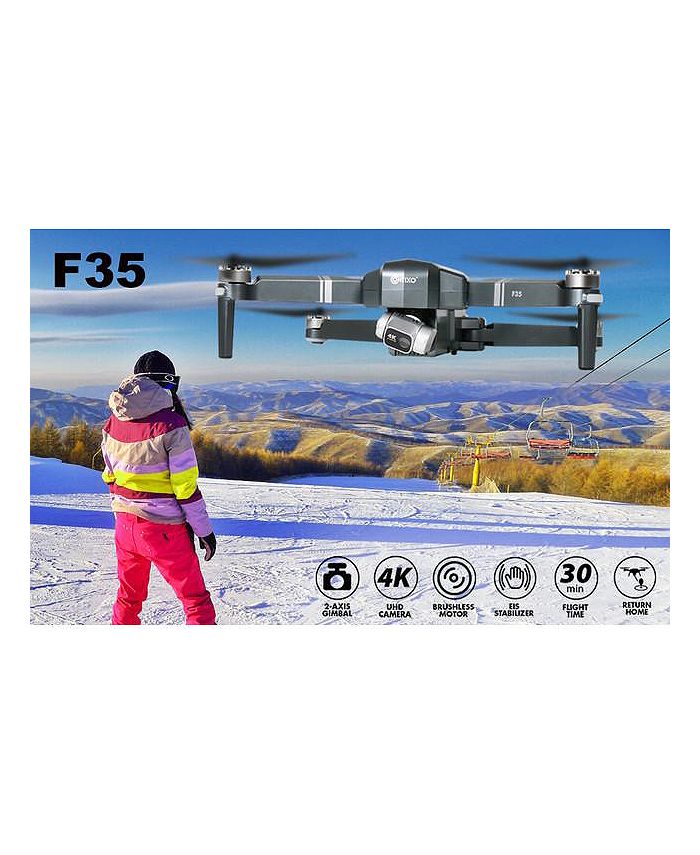 Contixo F35 GPS Drone 4K UHD Camera, 2Axis Self stabilizing Gimbal