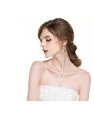 Mom Necklace Heart Circle Of Love  Necklace