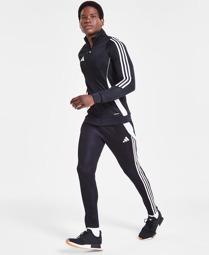 VINTAGE Adidas Pants Men's XL Navy Blue Windbreaker, Ankle Zip, Athletic,  Nylon