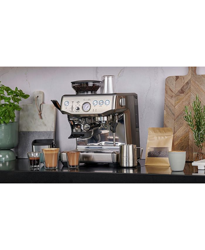 Buy Breville Barista Express Impress Espresso Machine - Brushed