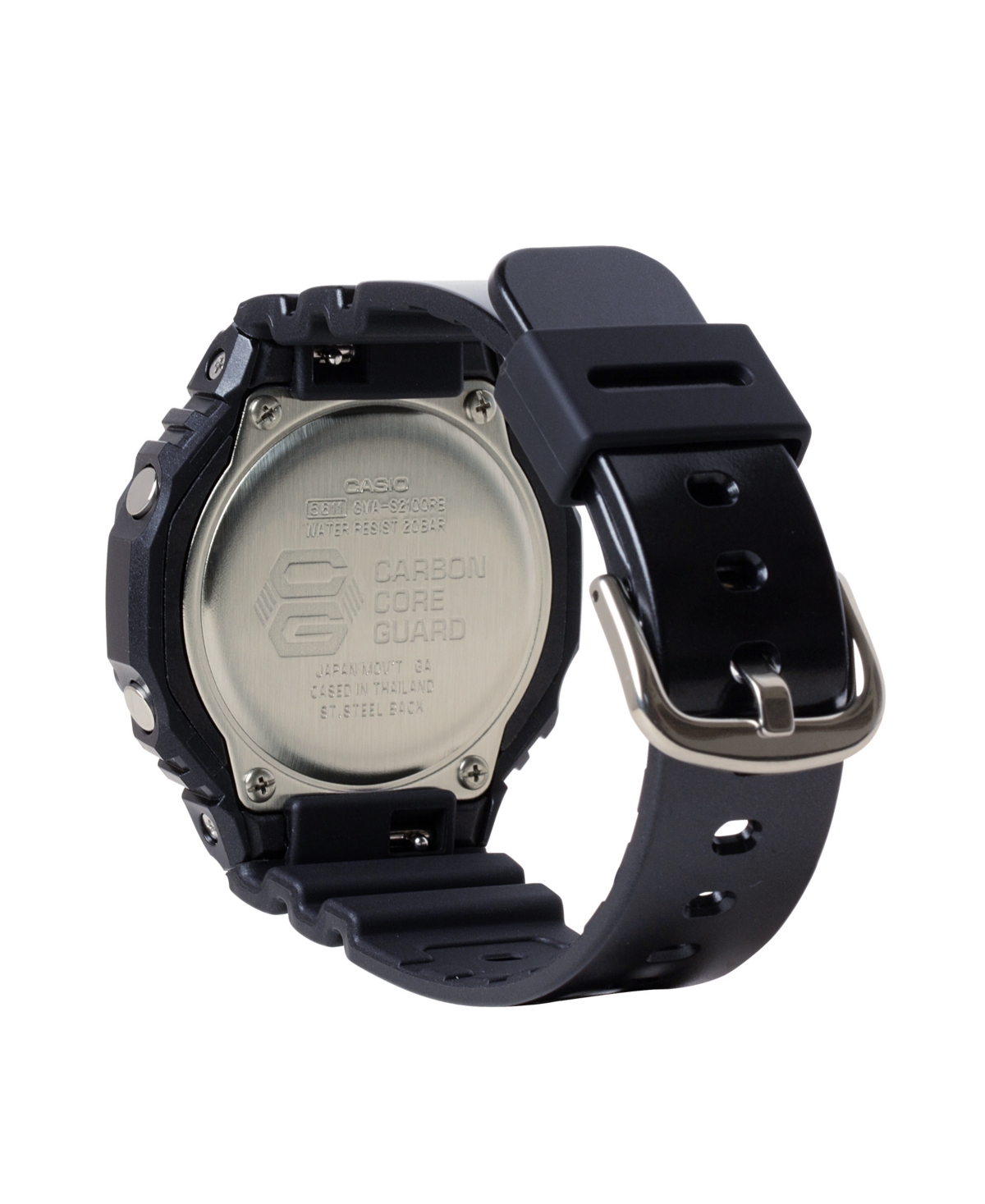 Shop G-shock Unisex Analog Digital Black Resin Watch, 42.9mm, Gmas2100rb1a