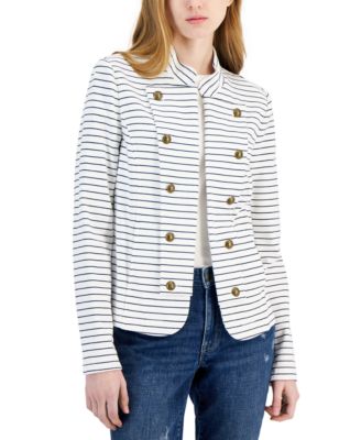 Tommy Hilfiger - Women's Striped Band Jacket