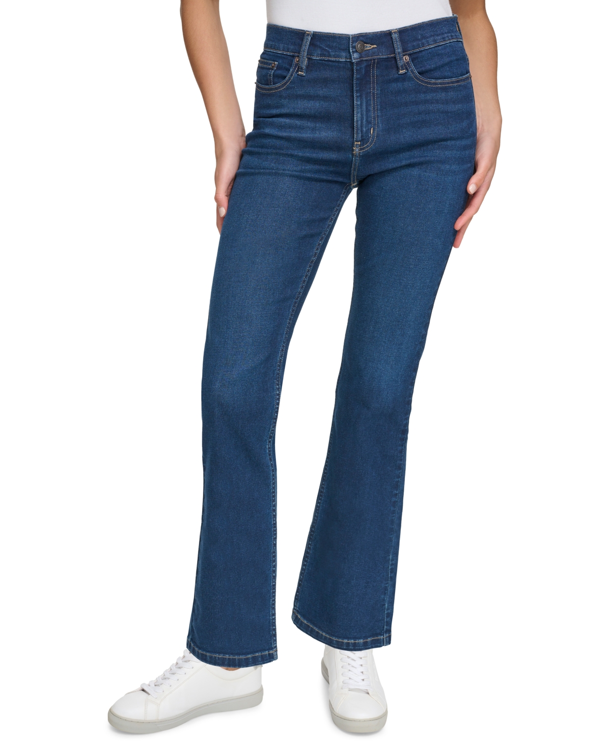 Petite High-Rise Bootcut Jeans - Malibu