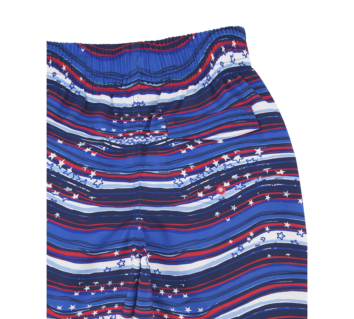 Laguna Big Boys Stars & Stripes Volley Swim Trunks