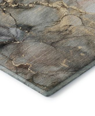 Odyssey Washable OY12 2'3" x 7'6" Runner Area Rug