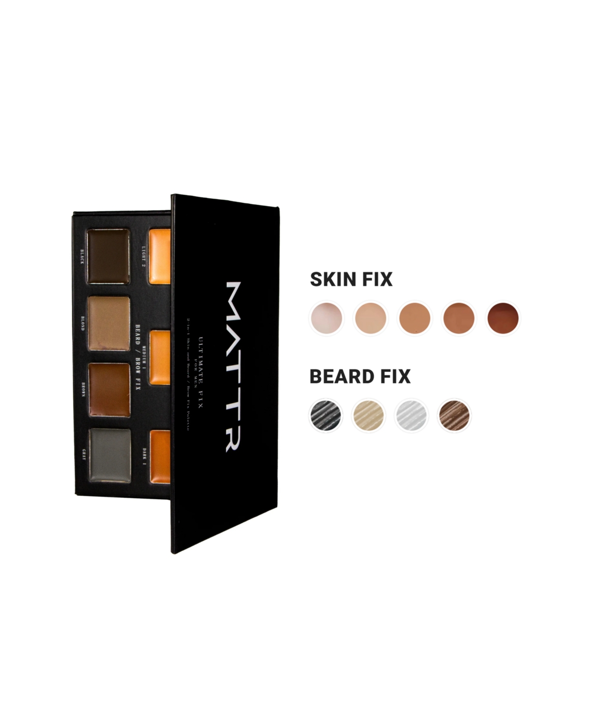 Mattr Cosmetics Ultimate Fix Palette w/ Mirror