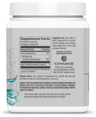 Active Creatine Monohydrate Powder, Organic Creatine & Keto Friendly, Unflavored, 300gm (60 Servings)