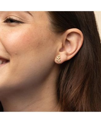 Sterling Silver 18k Gold Plated Olivia Earrings Holiday Gift Idea