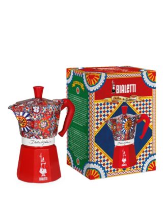 Dolce&Gabbana Moka Machine 6-Cup Coffee Maker 