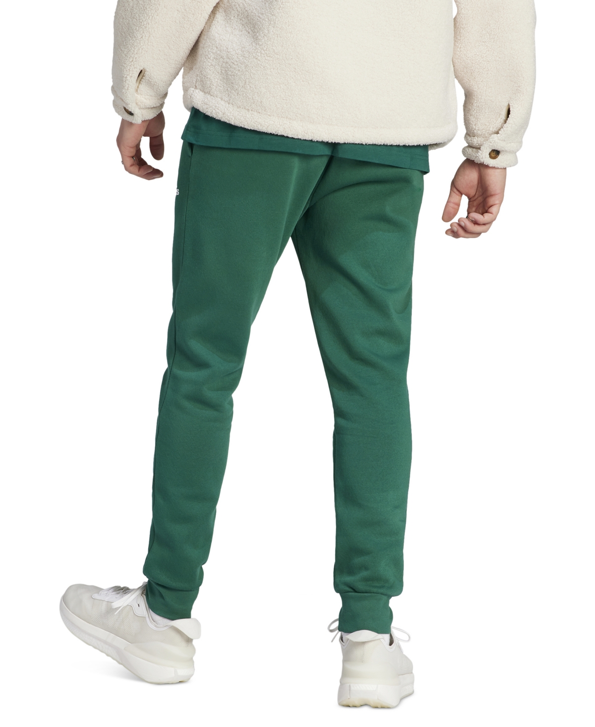 adidas Men's Cozy Fleece Tapered Leg Mid-Rise Jogger Pants