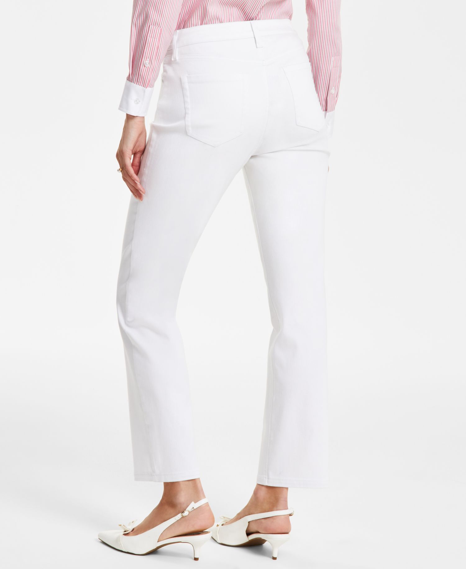 Women's Lexington Mid Rise Straight Leg Denim Jeans