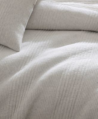 Pure Ribbed Jersey 3-Pc. Comforter Set, King
