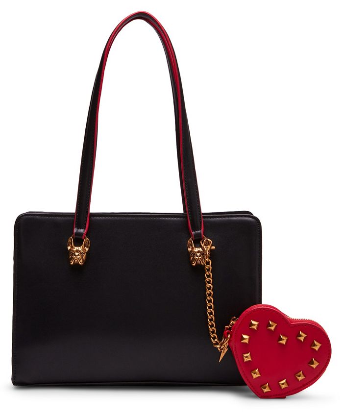 Betsey Johnson Frenchie 3 Compartment Satchel Macy s