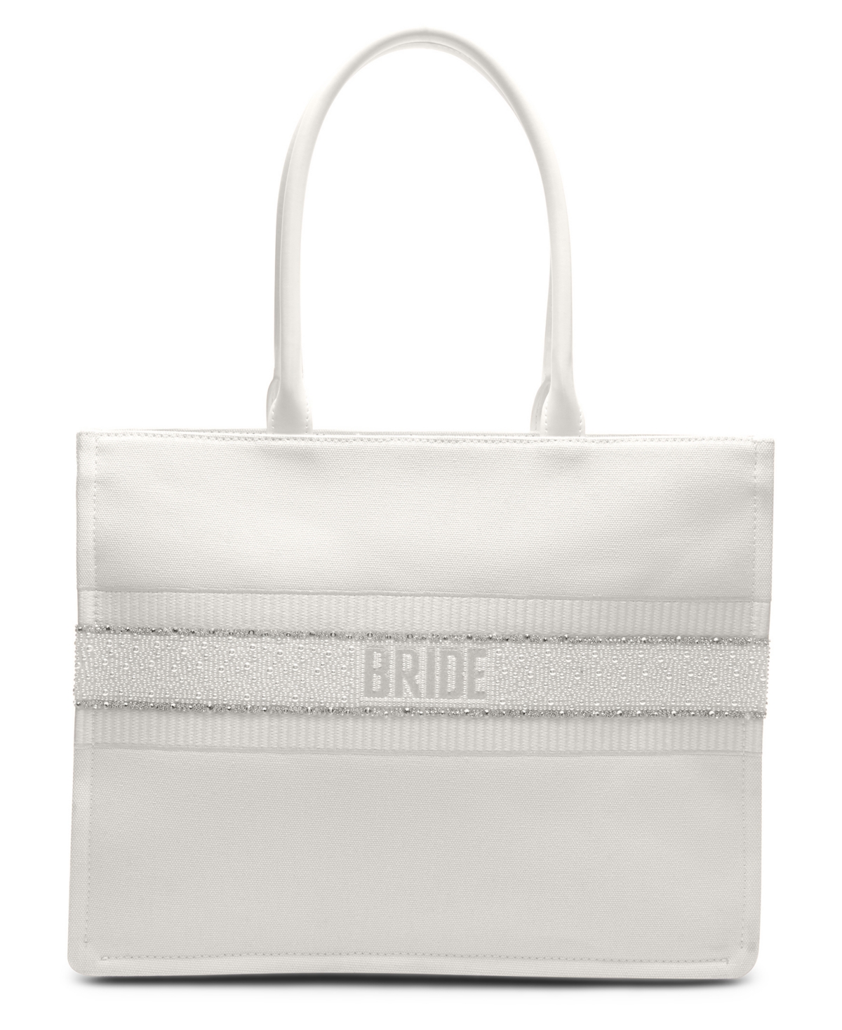 Betsey Johnson Bride Fabric Tote In White