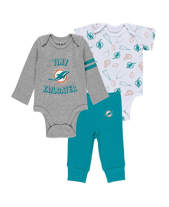 WEAR by Erin Andrews Newborn and Infant Boys and Girls Gray, Aqua
