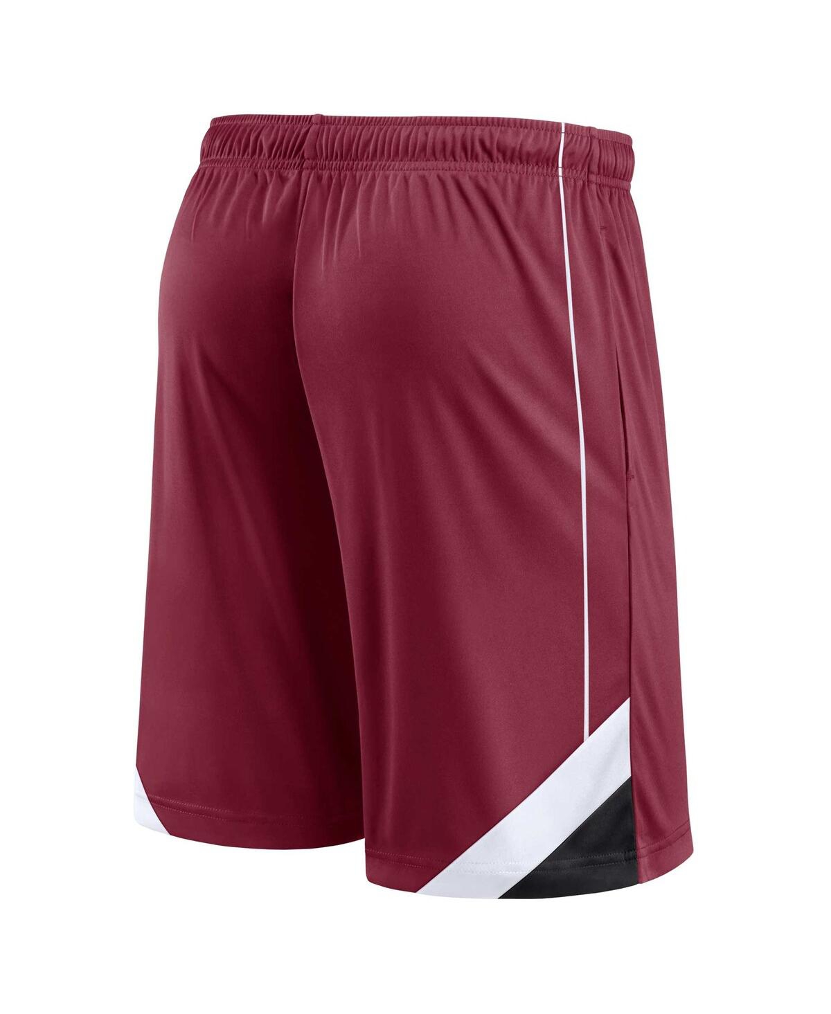 Shop Fanatics Men's  Wine Cleveland Cavaliers Slice Shorts