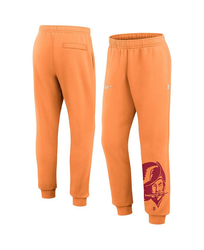 Nike Men s Orange Distressed Tampa Bay Buccaneers Logo Crop