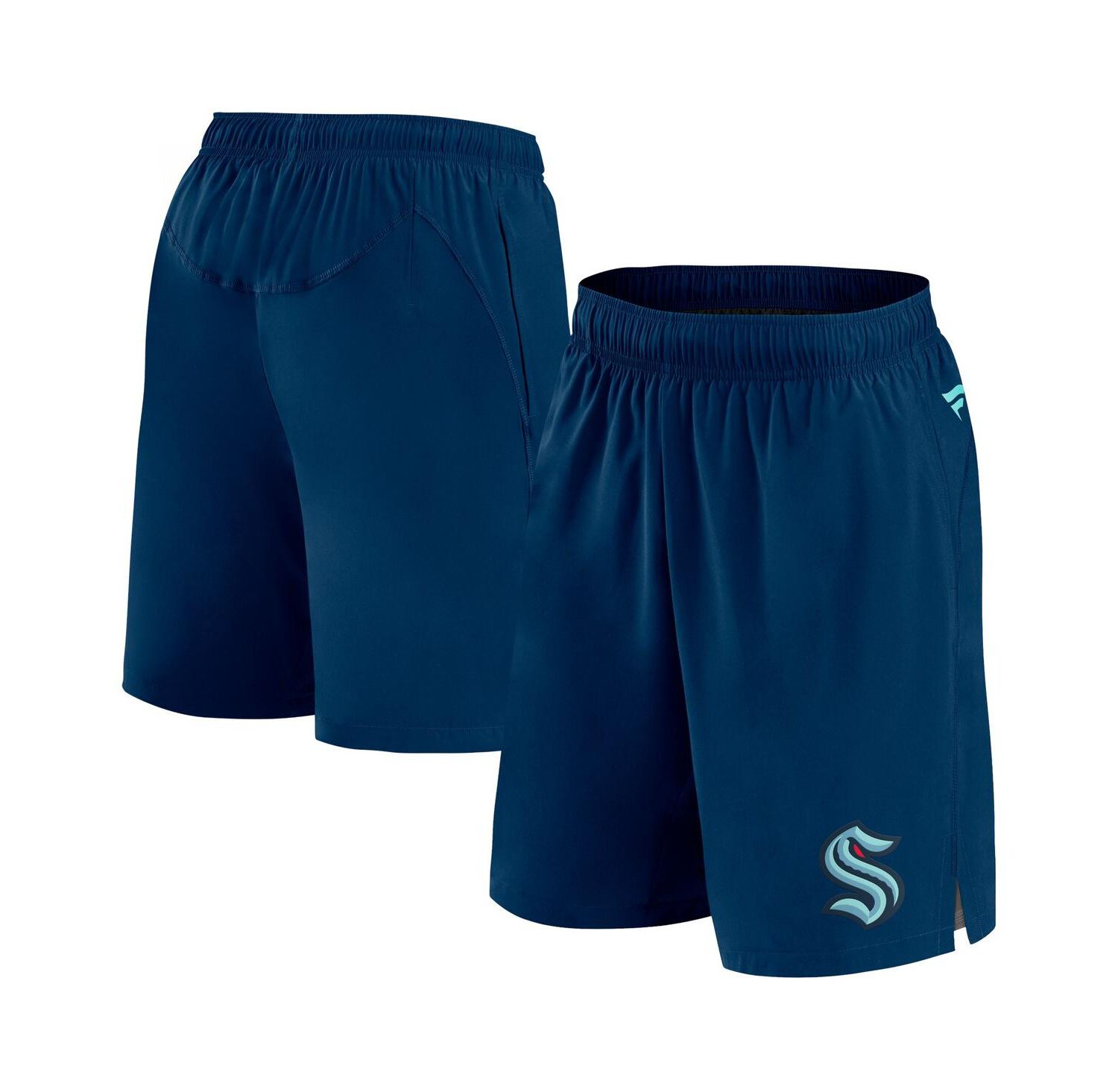 Men's Deep Sea Blue Seattle Kraken Authentic Pro Tech Shorts