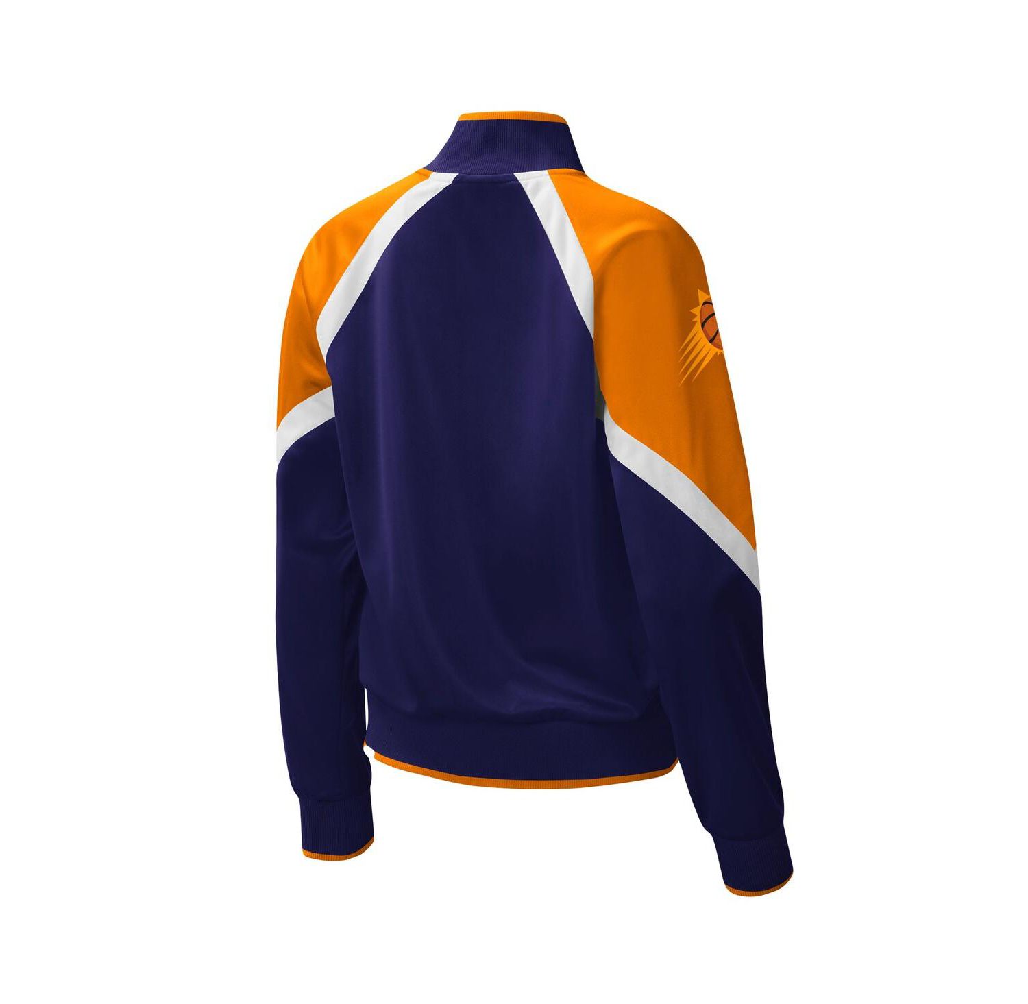 Women's Purple Phoenix Suns Slam Dunk Raglan Full-Zip Track Jacket