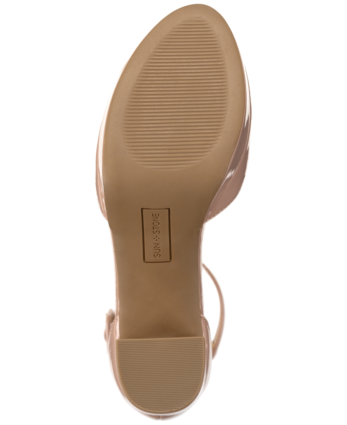 Sun + Stone Women's Birdey Ankle Strap Block Heel Platform Pumps, Created for Macy's