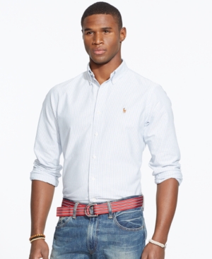 UPC 889043106159 product image for Polo Ralph Lauren Men's Classic Fit Long Sleeve Solid Oxford Shirt | upcitemdb.com