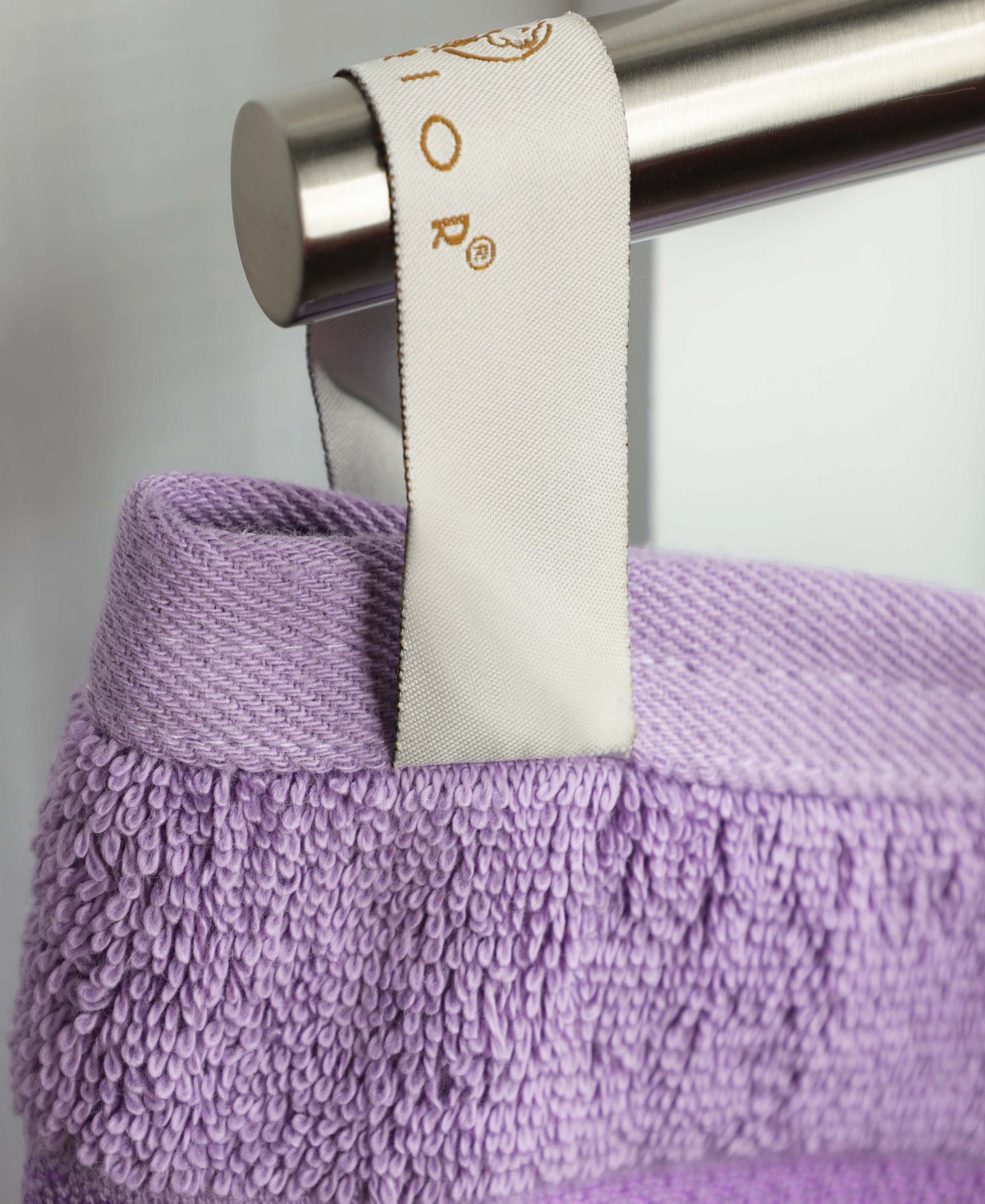 Superior Solid Quick Drying Egyptian Cotton 6 Piece Bath Towel Set In Royal Purple