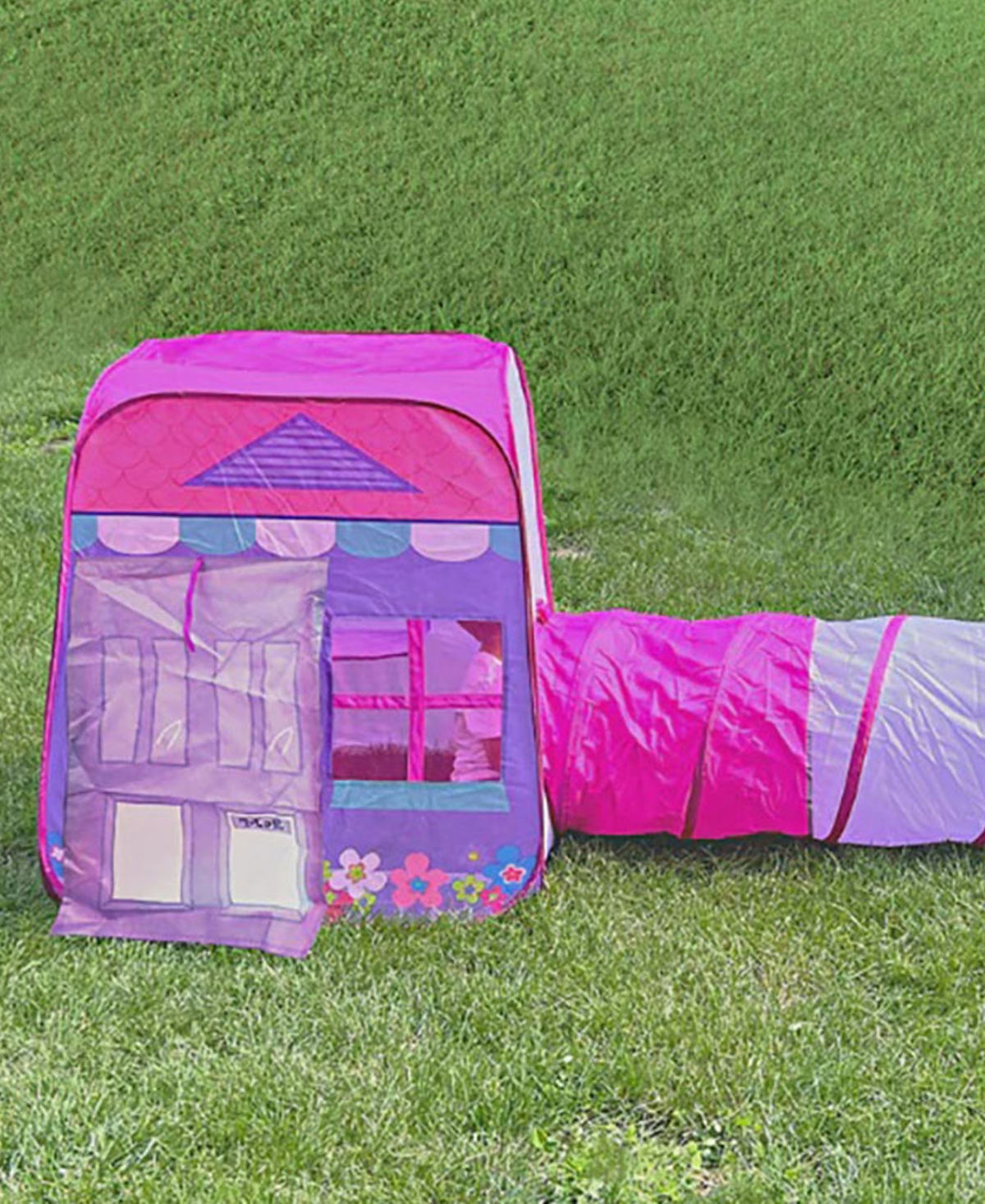 Shop M&m Sales Enterprises Blossom House Tent Tunnel In Purple,pink