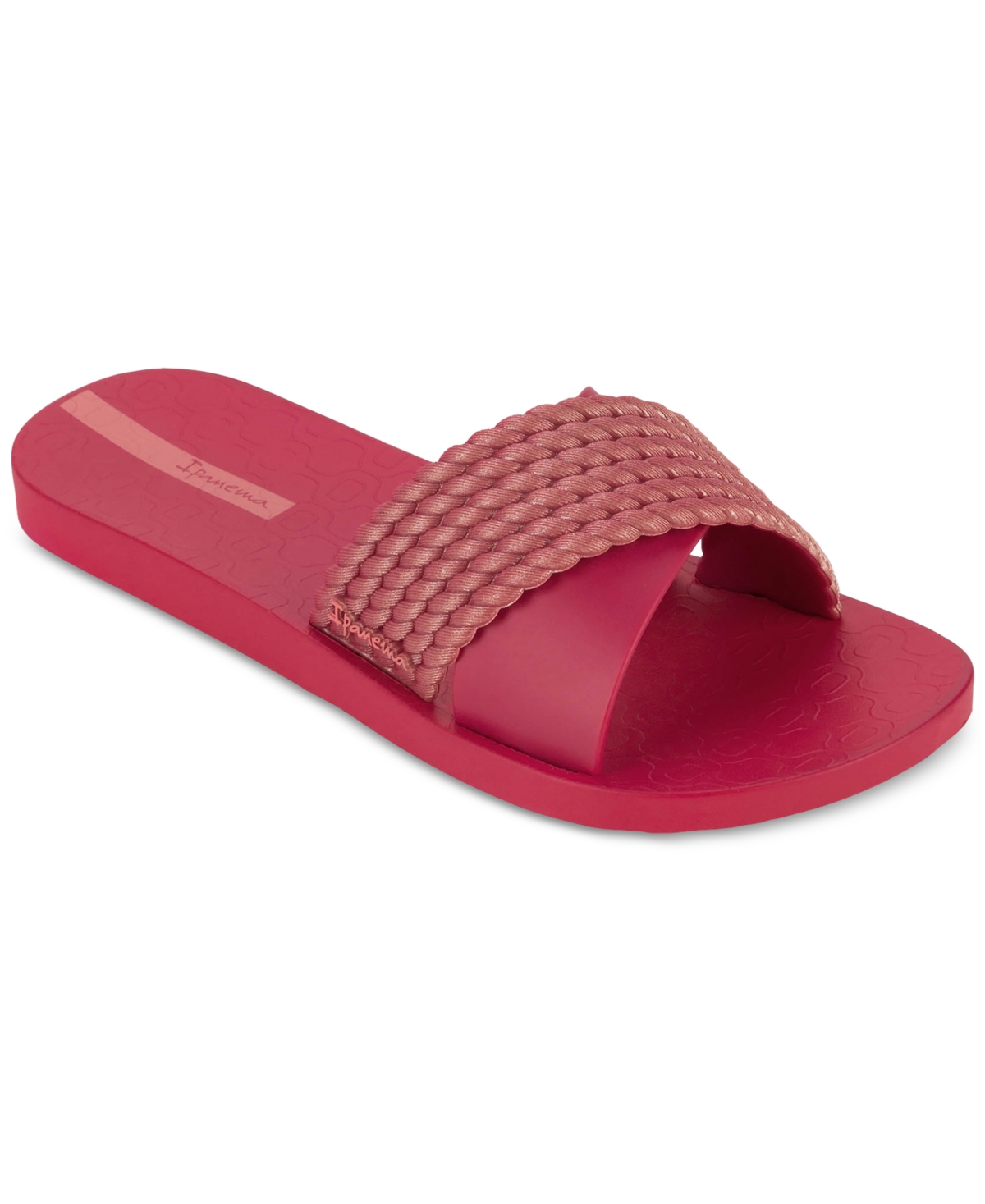 Shop Ipanema Women's Street Ii Water-resistant Slide Sandals In Red,red