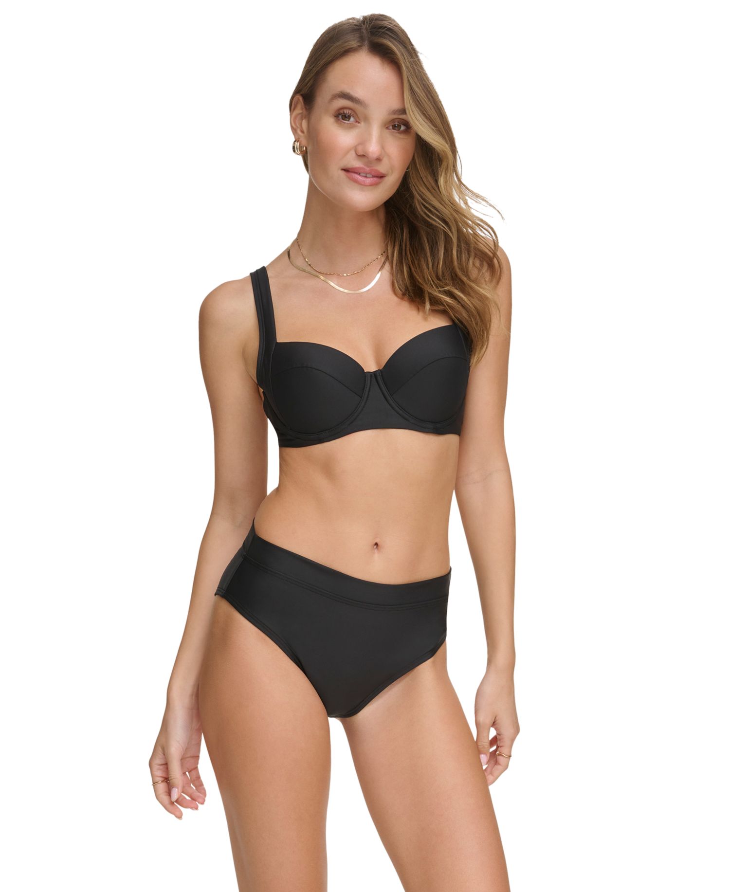 Women's High-Waist Bikini Bottoms