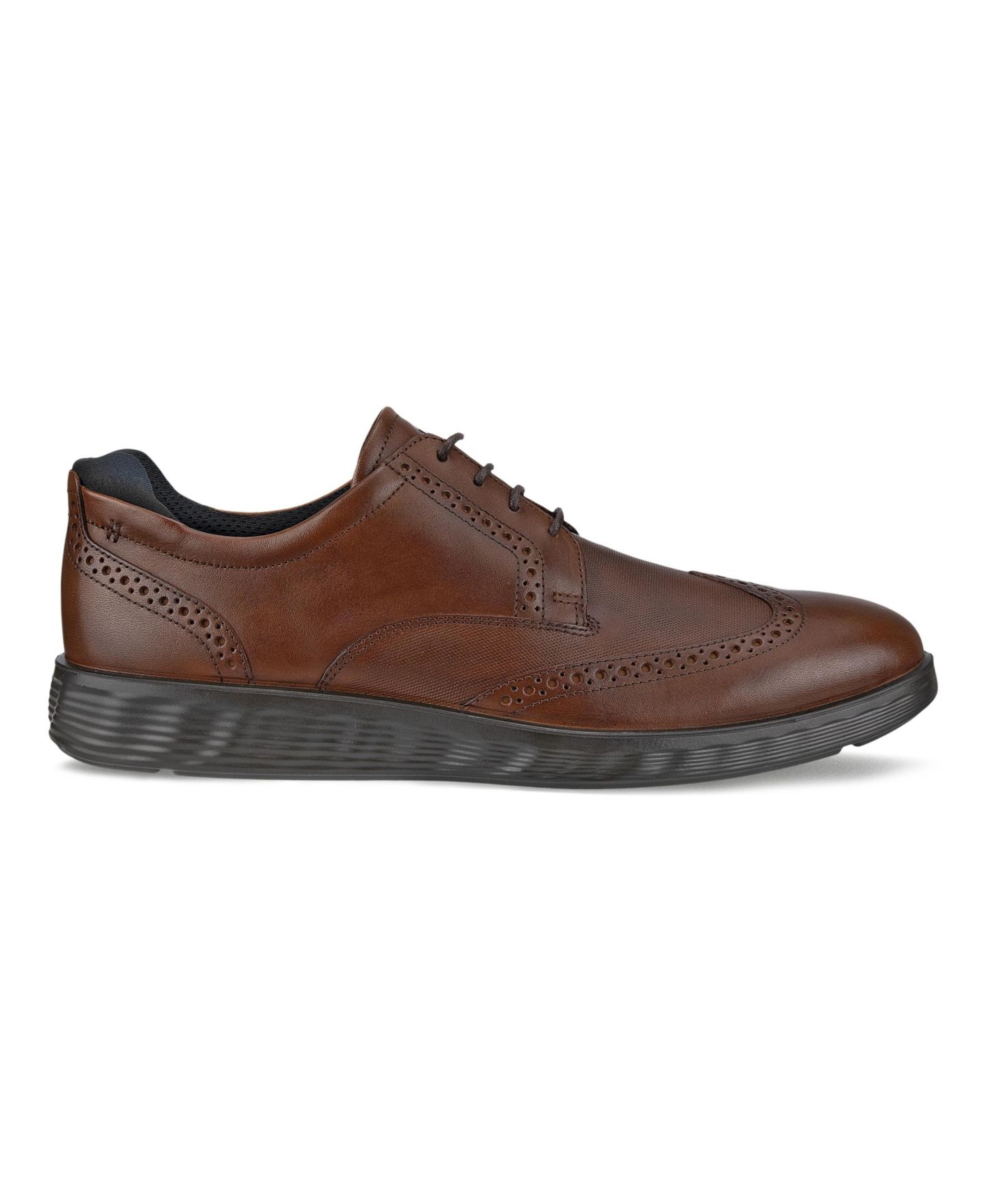 Обувь ECCO Men's S Lite Hybrid Brogue, цвет: Коньячный — фото 2