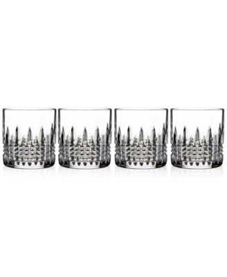 Waterford Lismore Diamond Straight Sided Tumblers Set of 4