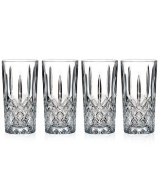 Marquis Markham Highball Glasses, Set of 4 - Macy's