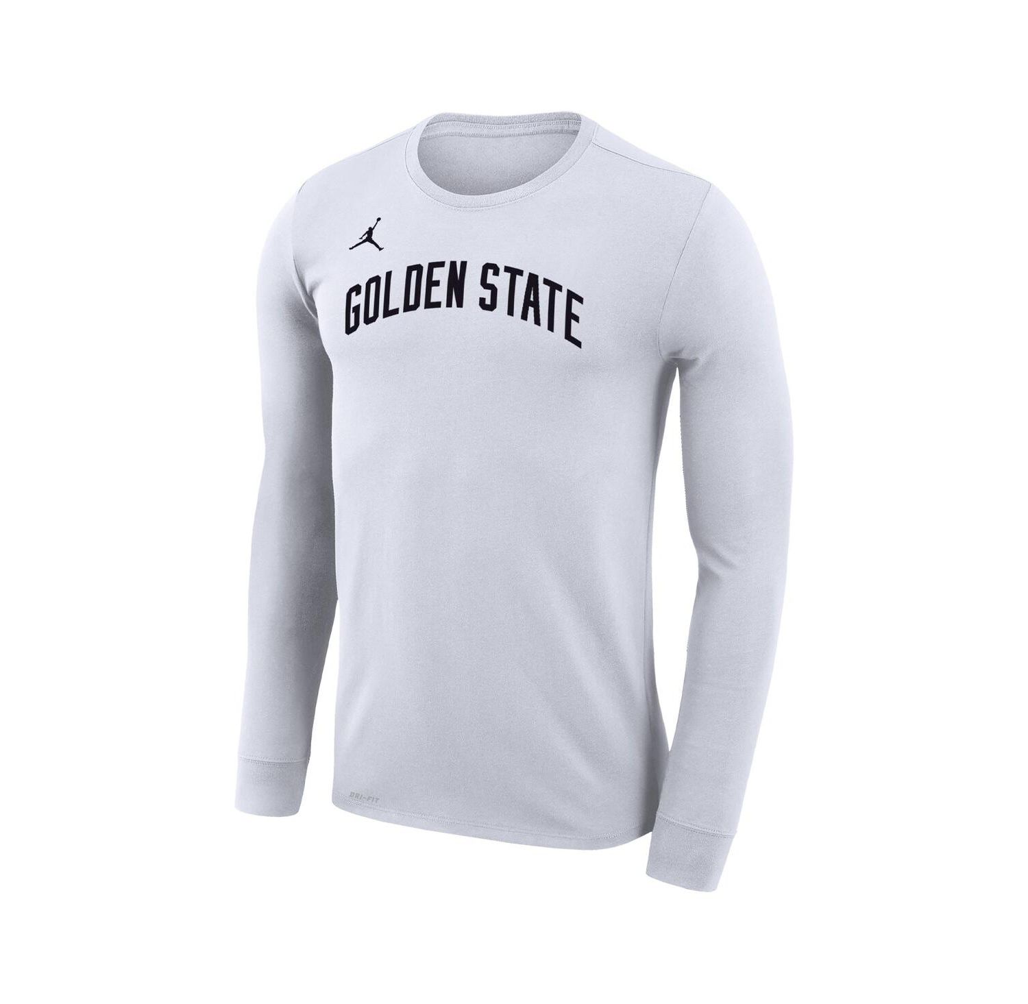 Men's and Women's White Golden State Warriors Statement Edition Legend Performance Long Sleeve T-shirt