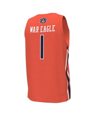 Men's #1 Auburn Tigers Replica Basketball Jersey