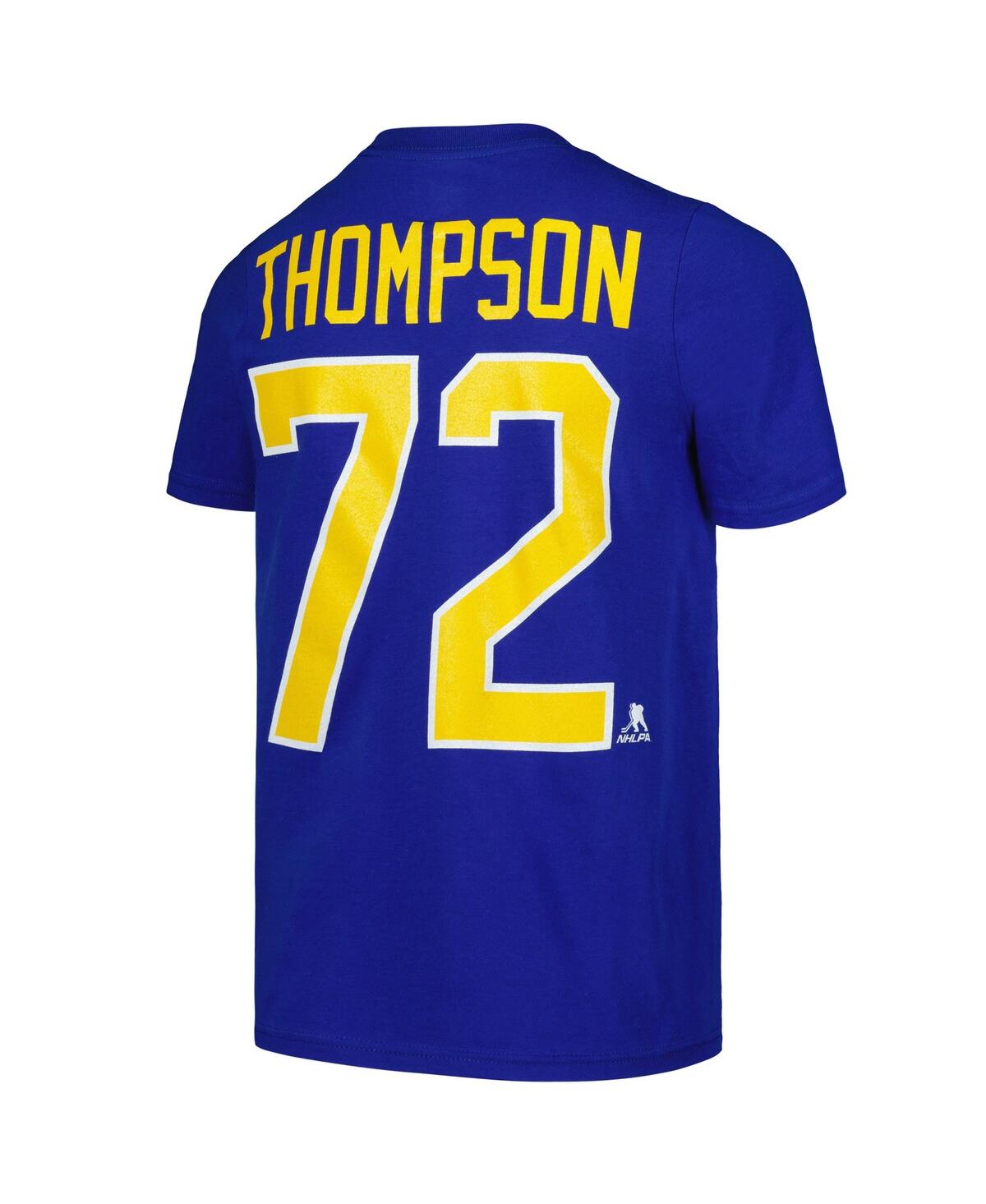 Shop Outerstuff Big Boys Tage Thompson Royal Buffalo Sabres Player Name And Number T-shirt