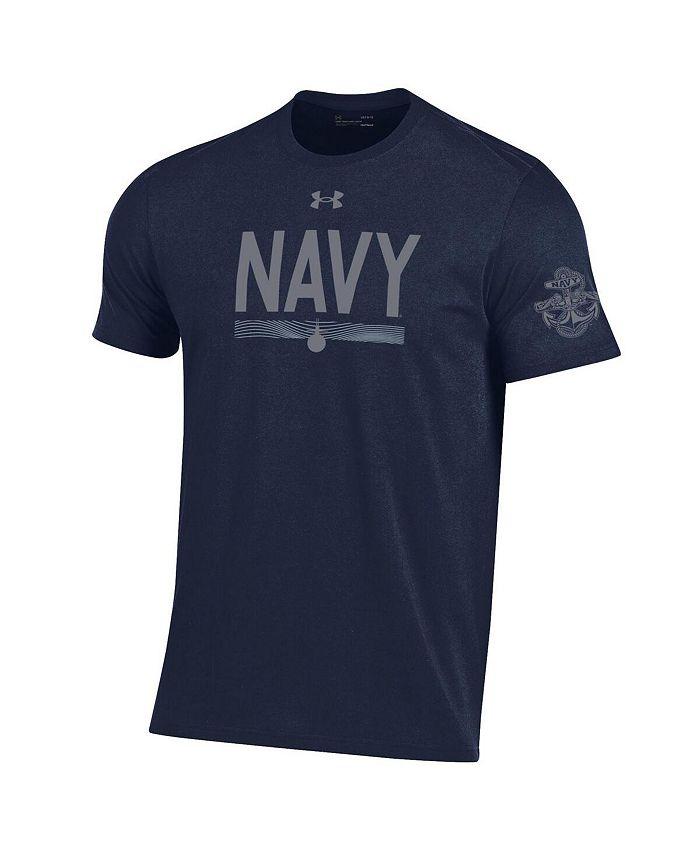 Under Armour Men's Navy Navy Midshipmen Silent Service T-shirt - Macy's