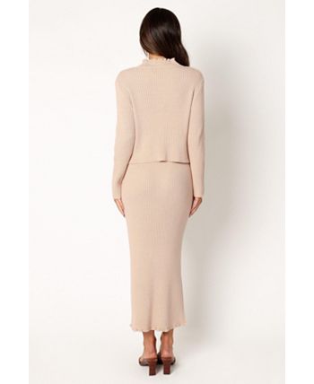 Petal and Pup Women's Payton Knitted Set - Mocha - Macy's