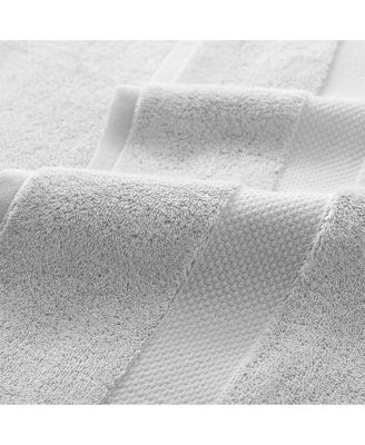 Aston & Arden Egyptian Cotton Luxury Washcloths (Pack of 6), 600GSM, Seven Color Options, Jacquard Dobby Border, 13x13