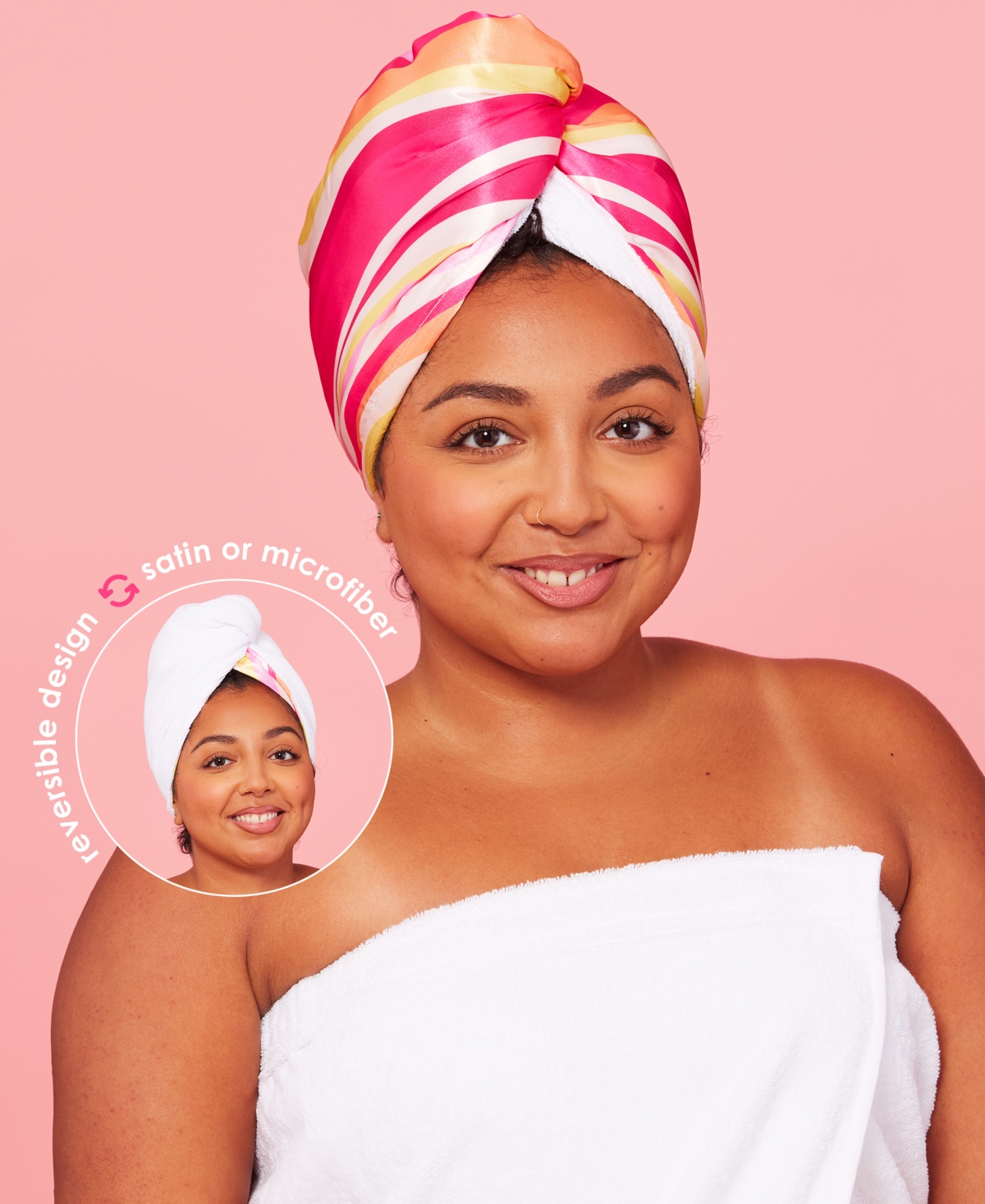 Grande Cosmetics Grandehair Microfiber & Satin Towel In No Color