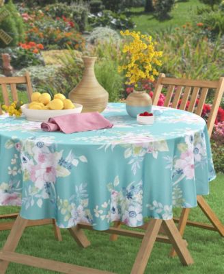 J Queen New York Esme Table Linens Collection In Turquoise