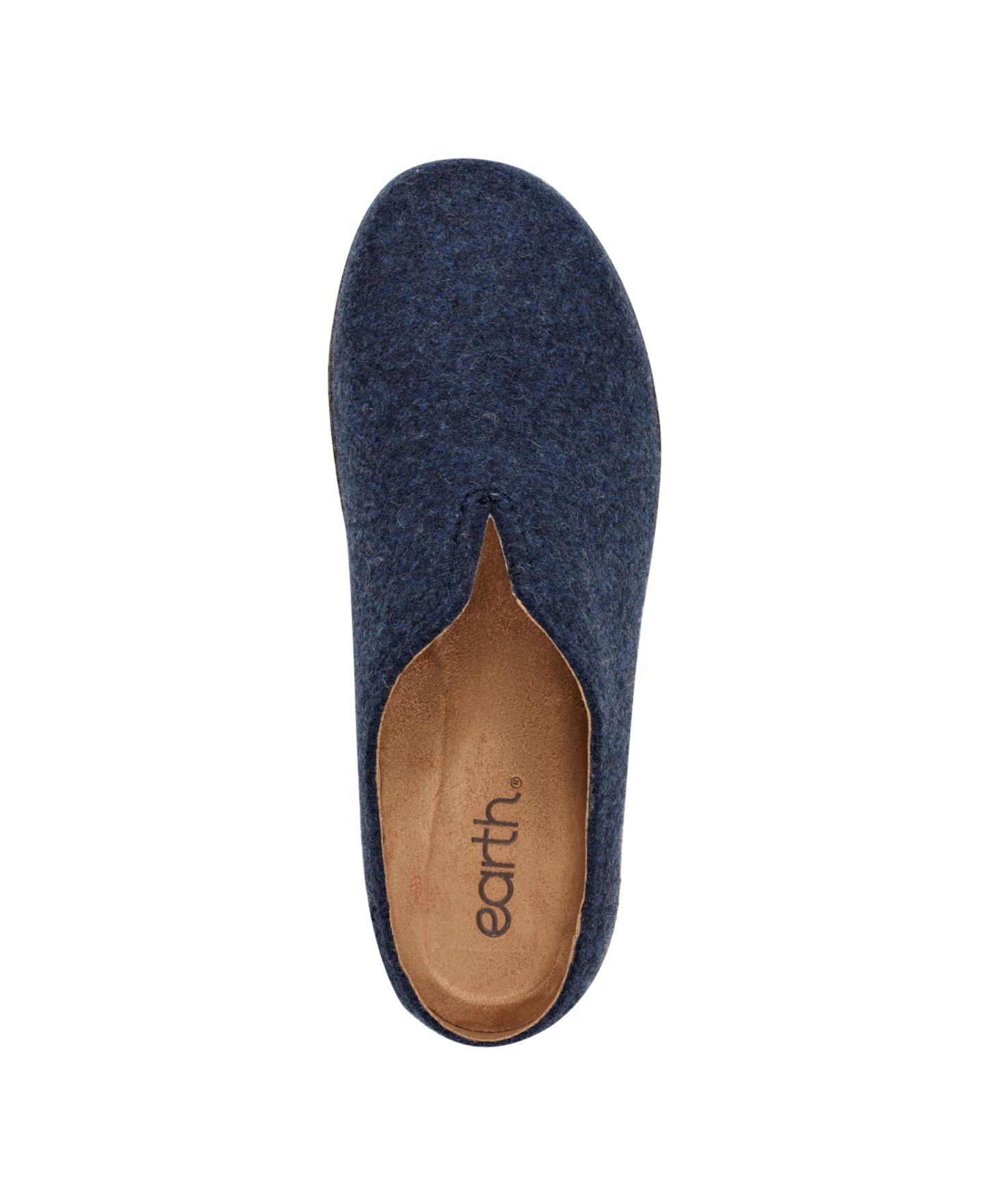 Женские сабо Earth Kolia Slip-On Heeled, цвет: Тёмный синий — фото 4
