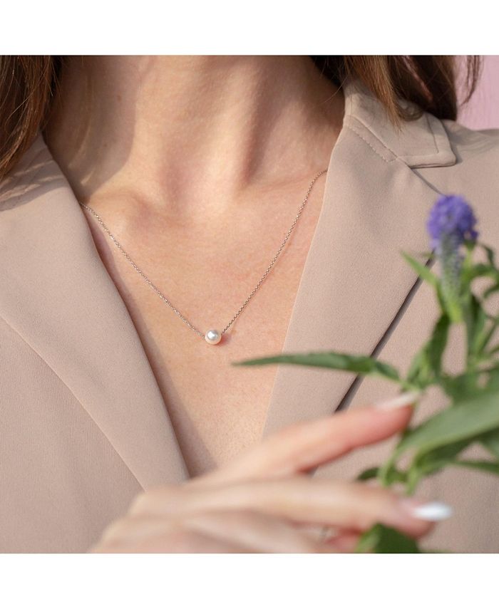 Bearfruit Jewelry Abby Single Cultured Pearl Necklace Macy's