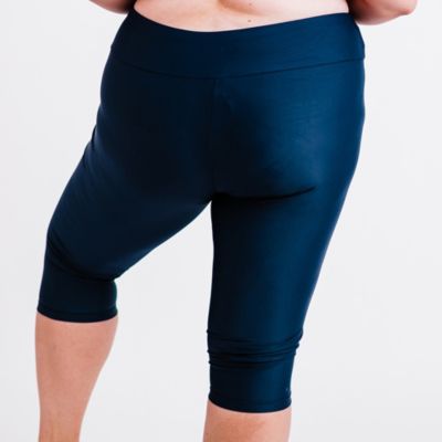 Plus Size Capri Swim Leggings