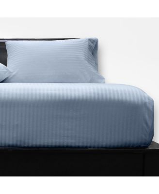 Low Profile (7-10 inches) 608 Damask Stripe Sheet Set USA, King