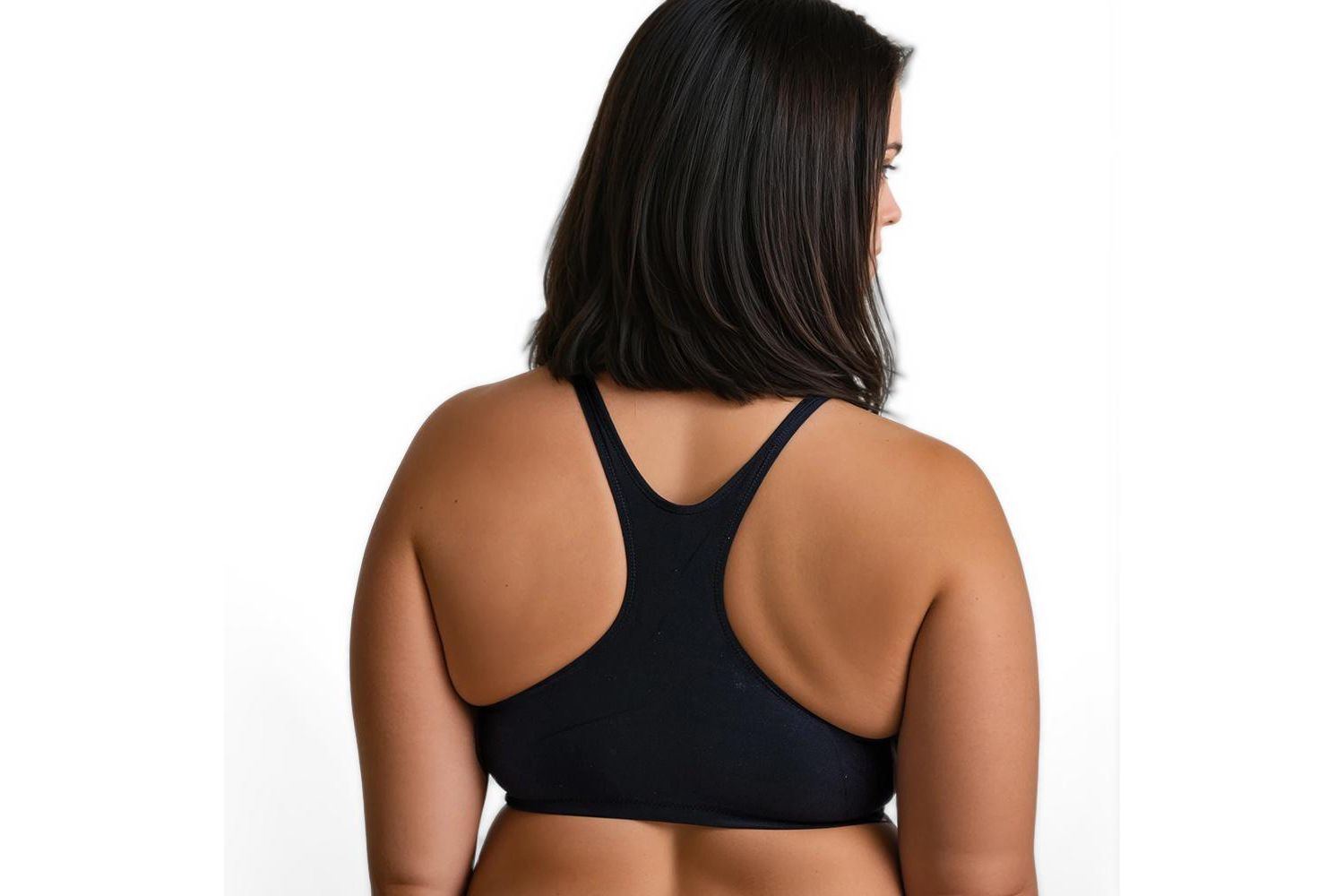 Plus Size Racerback Swim Bra